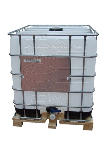 Polythene antistatic IBC 1000 litres ADR - wooden pallet