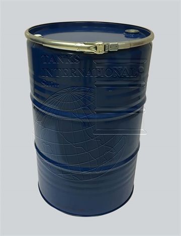 Fût métallique laqué isocontainer - pour  liquides - capacité 210 litres