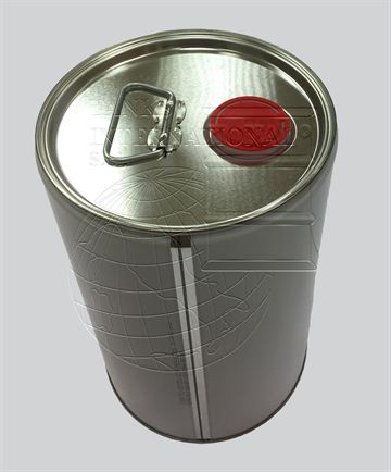 Tinplating can with cap - 5 litres volume